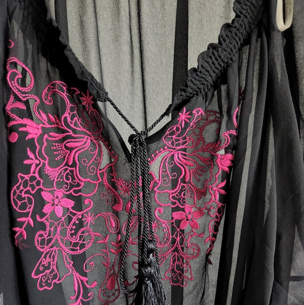 Sheer blouse
